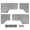 BUILTRIGHT | BEDSIDE RACK SYSTEM 4 PANEL KIT |  F150 2015-2020/RAPTOR (SHORT & STANDARD BED)