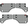 BUILTRIGHT | BEDSIDE RACK SYSTEM 4 PANEL KIT | FORD/GM/JEEP/RAM