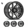 SILVERADO/SUBURBAN/SIERRA 1500 (17×8.50) 4x REBOUND TITANIUM 6×5.5″ (0 OFFSET)