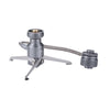 Campingmoon Collapsible Tripod Butane Canister Adapter with Hose