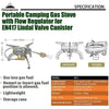 Campingmoon Portable Backpacking Stove