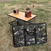 Campingmoon Folding Multipurpose Table with Bamboo Board