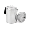 GSI Outdoor Glacier Stainless Coffee Percolator with Silicone Handle