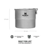STANLEY ADVENTURE STAINLESS STEEL COOK SET FOR TWO