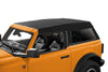 BESTOP | TREKTOP SLANTBACK SOFT TOP | BRONCO 2DR 2021+ | BLACK TWILL