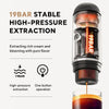 iCafilas 2-in-1 Portable Espresso Maker with Heating - Black