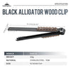 Campingmoon Premium Charcoal BBQ Grill Tong Alligator Clip
