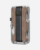 AULUMU G03 Multi-Tool Magnetic Metal Wallet Leather Cover - Genuine Leather