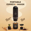 iCafilas 2-in-1 Portable Espresso Maker with Heating - Black