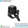 Powerology  Bicycle, Scooter Bell With Airtag Mount
