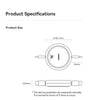 Baseus Free2Pull Mini Retractable Cable USB-C to USB-C 100W 1.5m - Galaxy Blue