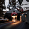 Barebones Beacon Hanging Lantern Red