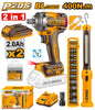 Ingco COSLI23048 Cordless 2 Pcs Combo Kit