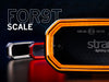 STRANDS FOR9T SCALE RED POSITION LIGHT