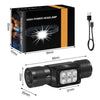 New Headight 1500 Lumens With 7 Light Modes