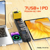 MOXOM 2M 7USB+1PD MX-ST14