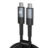 Powerology 8K Video 40Gbps Data USB4 Type-C Braided Cable 2m/6.5ft