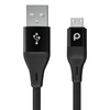 Porodo Braided USB-A to Type-C (3A 1.2m)
