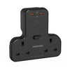Porodo Multi-Port Wall Socket - 45W - Black
