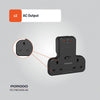 Porodo Multi-Port Wall Socket - 45W - Black