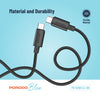 Porodo Blue USB-C To USB-C Cable Fast Charge & Data 1.2m/4ft