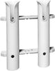 Rod Holder 2 Hole 30x22 -Plastic -White