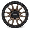 LC300 (17X9) RAID MATT BLACK BRONZE 4x ALLOY WHEELS (6/139) +35