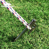 Campingmoon 8 Pieces Tent Pegs Stainless Steel - 26 cm