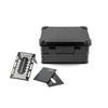 Outdoor Portable Aluminum Storage Container & Accessories - Black