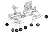 LC79 Rear bumper with Provision Towing hook