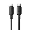 Baseus Silky Fast Charging Cable USB-C to USB-C 100W 1m - Cluster Black