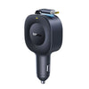 Baseus PrimeTrip VR2 Car Charger with Retractable Cable C+C 30W - Cosmic Black