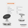 Porodo Vacuseal Smart Suction Magnetic Phone Mount