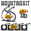QUICK FIST | CLAMP MOUNTING KIT | FOR 4 ORIGINAL/2 MINI/2 SUPER CLAMPS