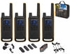 Motorola T82 Extreme Walkie-Talkies Quad Pack