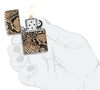 Zippo Snake Skin Design Lighter
