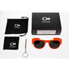 Chiik Glasses - UV400 Protection Flexible Sunglasses (Orange)
