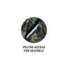 Surflogic - Waterproof Triple Universal Seat Cover Camo