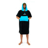 Surflogic - Poncho (Black & Cyan)