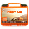 Total Resources - Camping First-Aid Kit (205 Pcs) - TOK