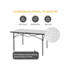 KingCamp - Lightweight Aluminum Alloy Folding Roll Up Table